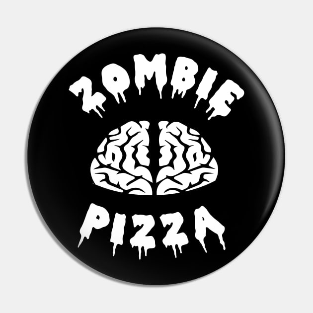 Zombie Pizza Pin by teesumi