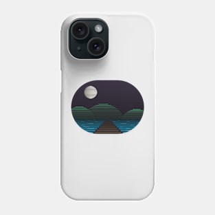 Pier at night Phone Case