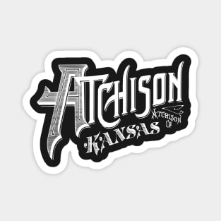 Vintage Atchison, KS Magnet