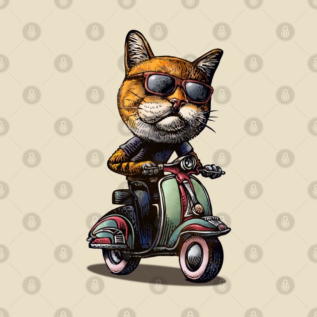 Cool Cat by ChetArt