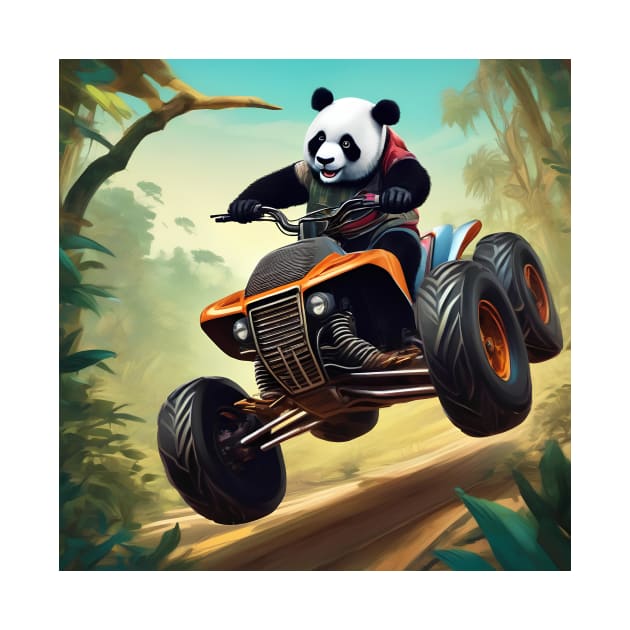 Panda Kart by Cynrad