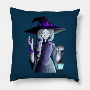 Yvaine the Death Witch Crone Edition Pillow