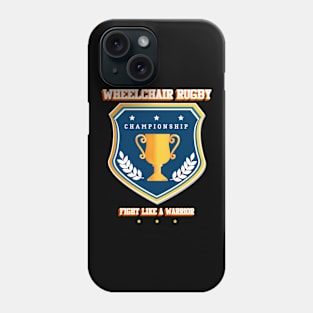 Wheelchair rugby Phone Case