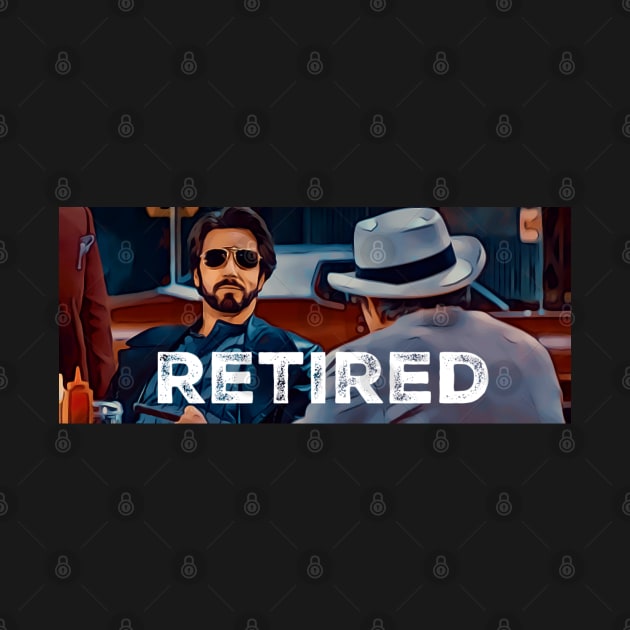 Carilto Retired by Movie Love Shirts