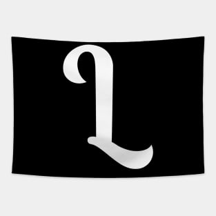 Letter L Tapestry