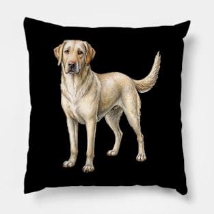 Adorable Labrador Retriever Dog Breed Pillow