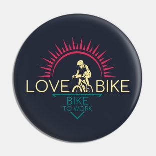 Love Bike Pin