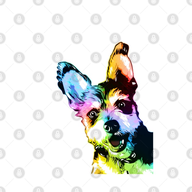 Bunker the Dog | Pop Art by williamcuccio