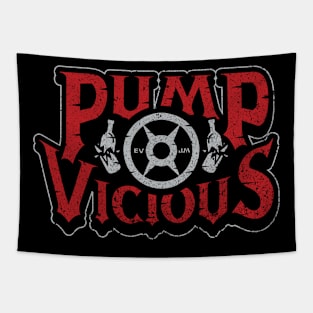 Pump-O-Vicious Broken Bottles Tapestry