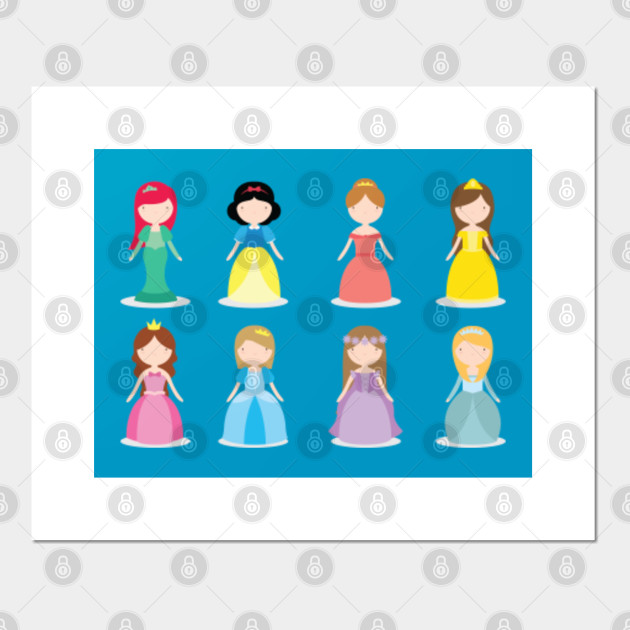 All Princess Disney Princesses Posters And Art Prints Teepublic Uk Created by disney consumer products chairman andy mooney. teepublic