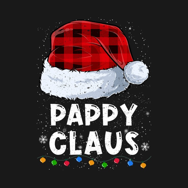 Pappy Claus Red Plaid Christmas Santa Family Matching Pajama by tabaojohnny