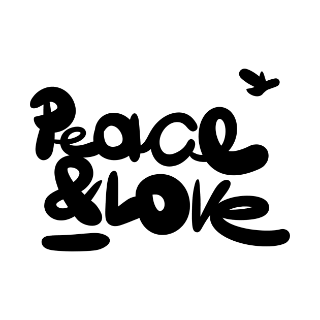 Peace & Love Sign by Sanu Designs