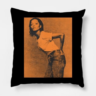 Diana Ross Vintage Pillow