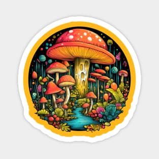 Mushrooms Magnet