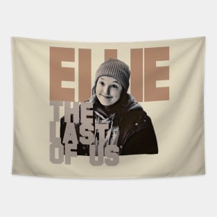 the last of us bella ramsey as ellie design Tapestry