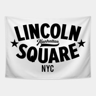 Lincoln Square NYC Logo - Stylish Minimal Apparel for Manhattan Vibe Tapestry