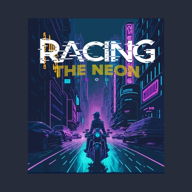 Racing the neon by By_Russso