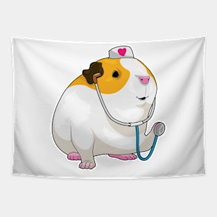 Guinea pig Nurse Stethoscopes Tapestry