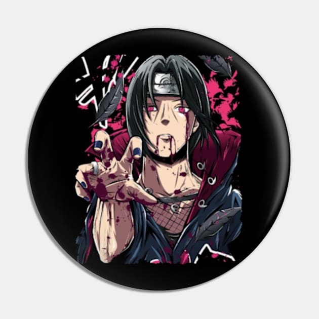 ITACHI UCHIHA MERCH VTG Pin by xsmilexstd