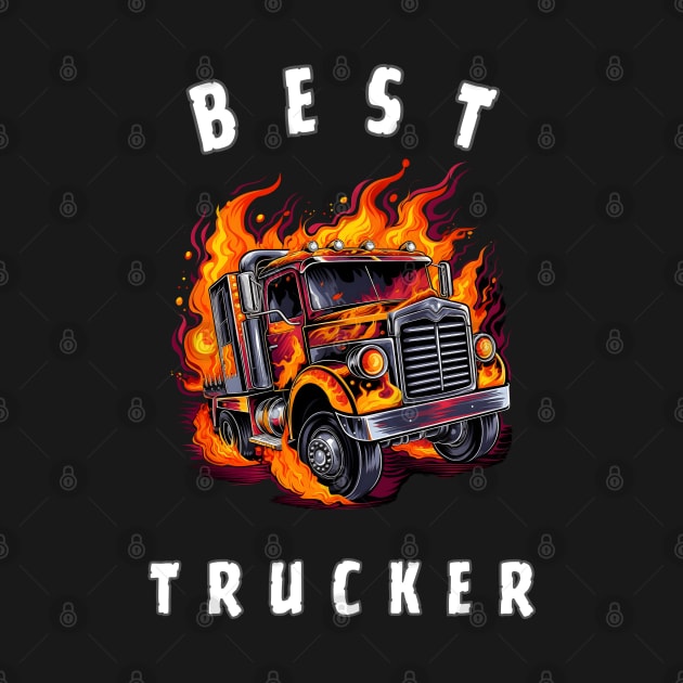 truck driver gifts by vaporgraphic