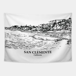 San Clemente - California Tapestry