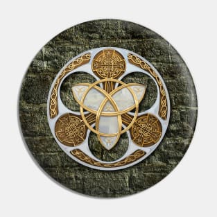 Celtic Trinity Shield Pin