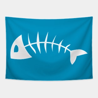 Fish bones - super cool, simple design Tapestry