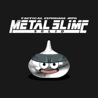 Metal Slime Solid - White T-Shirt