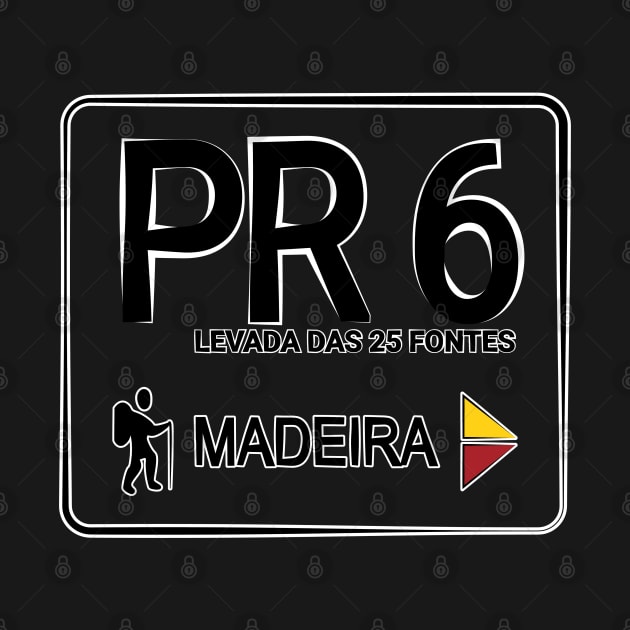 Madeira Island PR6 LEVADA DAS 25 FONTES logo by Donaby