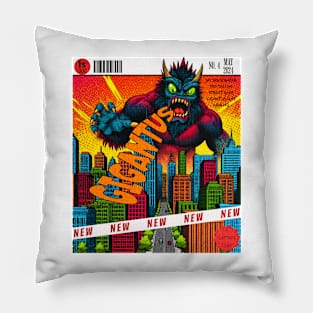 comic cover Pillow