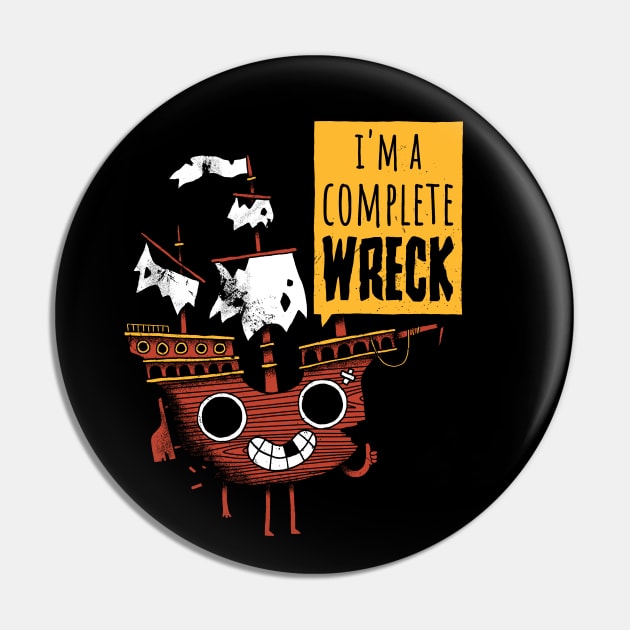 Complete Wreck Pin by DinoMike