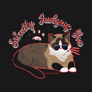 Silently Judging You Cat Lover T-Shirt