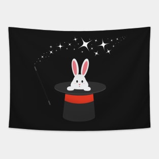 Magician Bunny Tapestry