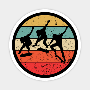 Skateboarding - Vintage Retro Skateboarder Magnet