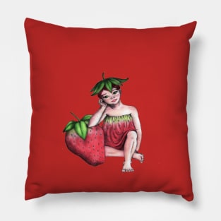 Strawberry Fairy Pillow