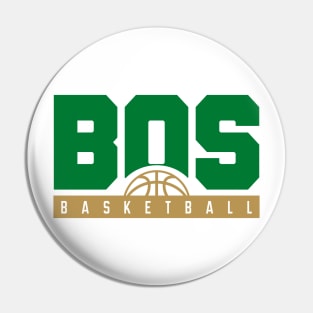 Boston Celtics Basketball Pin