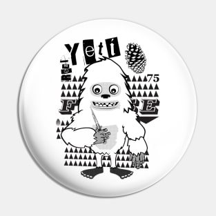 Yeti Night Out Pin