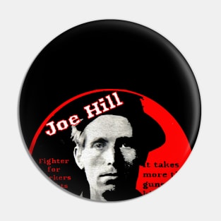 Joe Hill  Activist - Educate, Agitate, Organize Pin