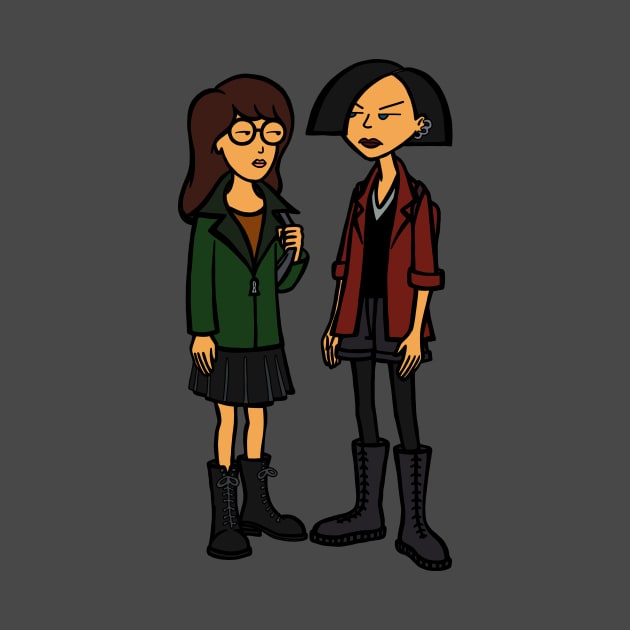 Daria and Jane by Doctor Seitan Designs