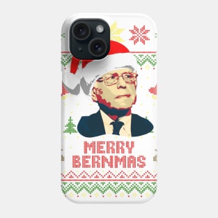 Bernie Sanders Merry Bernmas Phone Case