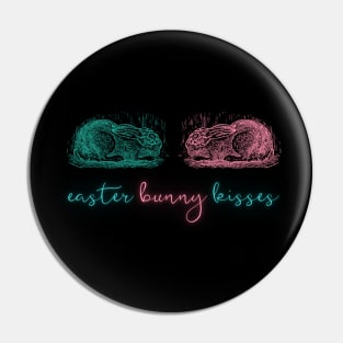 Easter Bunny Kisses Pin