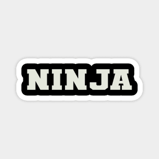 Ninja Word Magnet