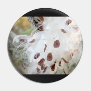 Milkweed Seeds Pin