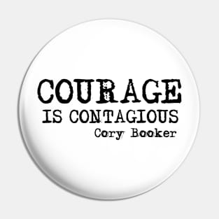 Cory Booker For President 2020 Quote Pin