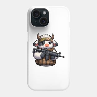 Fluffy Cow Phone Case