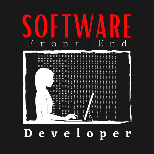 Software Front-End Developer motivational design by Digital Mag Store