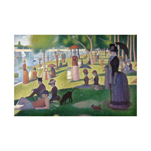 A Sunday Afternoon on the Island of La Grande Jatte - Georges Seurat by themasters