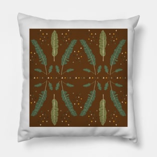 Leaf Jungle Pattern Pillow