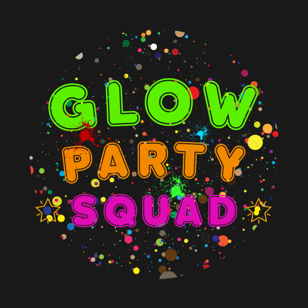 Party Squad Paint Splatter Effect by CMDesign