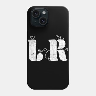 Left and Right Botanical Trees Vintage Phone Case